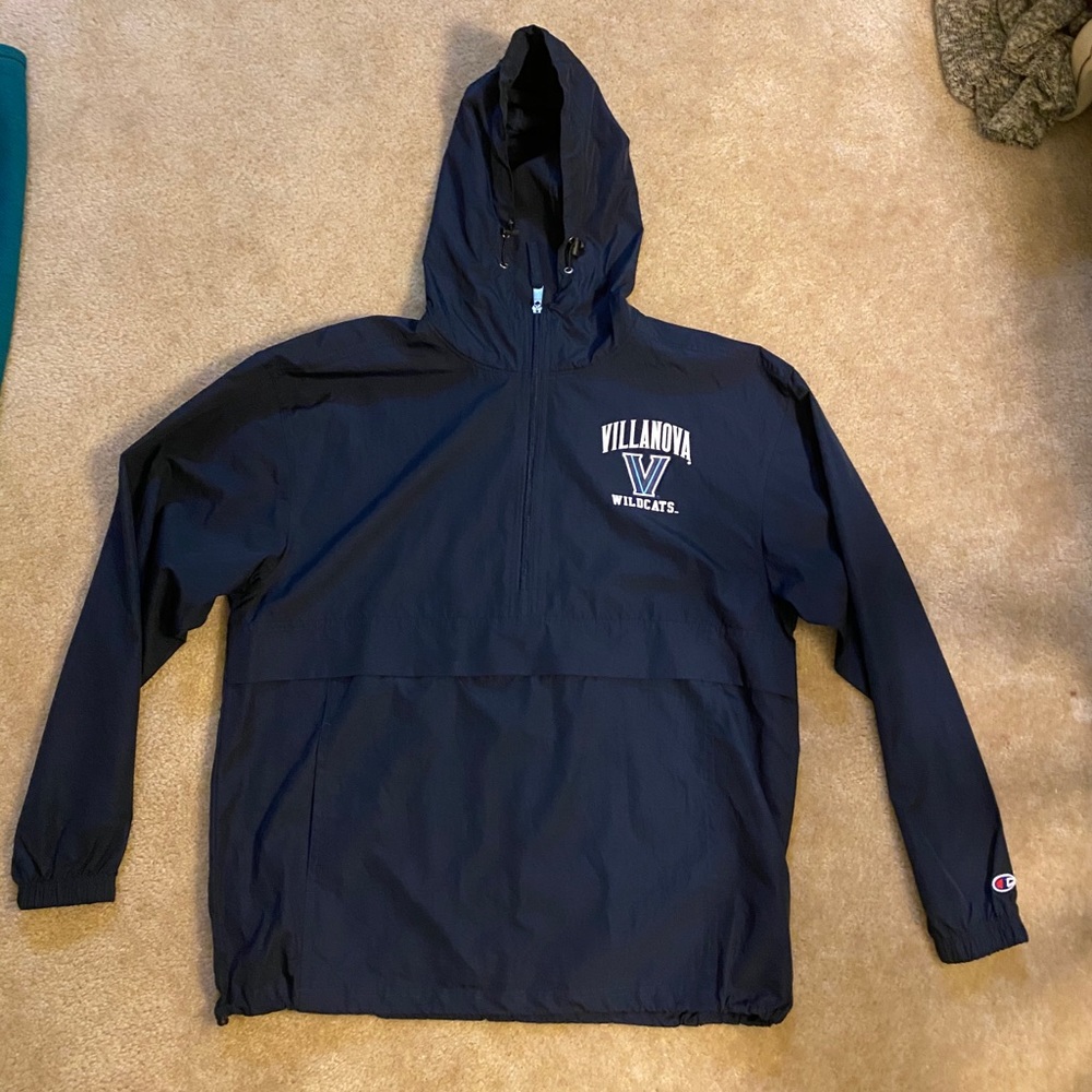 Villanova Champion 1/2 Zip Windbreaker Jacket